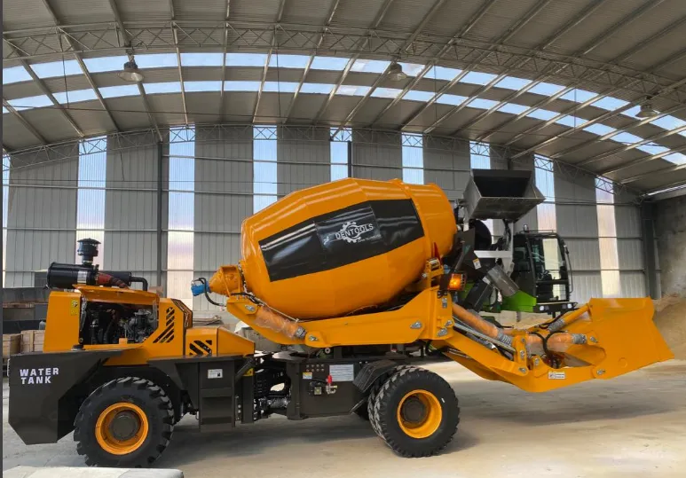 4 CUBIC METER SELF LOADING CONCRETE MIXER WITH WEICHAI ENGINE