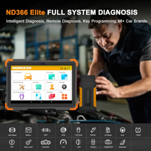 HUMZOR NexzDAS ND366 Elite