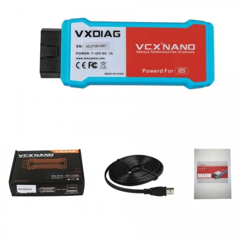 VXDIAG VCX NANO for Ford/Mazda IDS