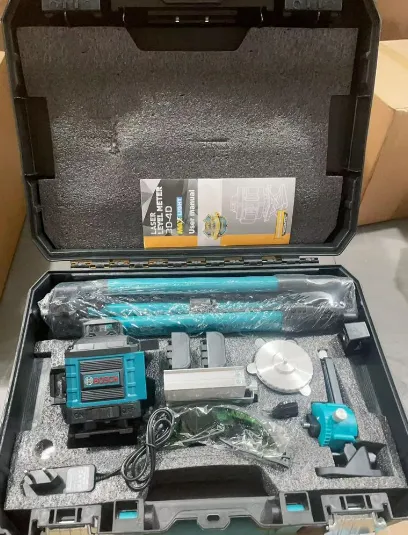 16 lines 4D Laser Level Machine with double battery