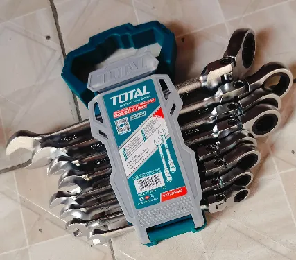 8PCS FLEXIBLE RACHET SPANNER SET
